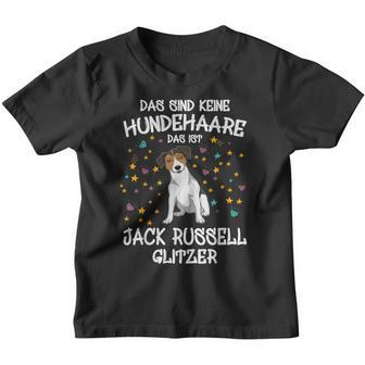 Jack Russell Glitter Dog Holder Dog Kinder Tshirt - Seseable