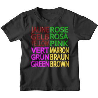 Jaune Roseert Marron Kinder Tshirt - Geschenkecke