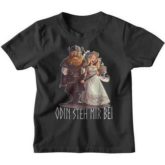 Jgaikings Odin Steh Mir Beiiking Kinder Tshirt - Geschenkecke