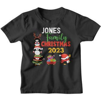 Jones Family Name Jones Family Christmas Youth T-shirt - Seseable