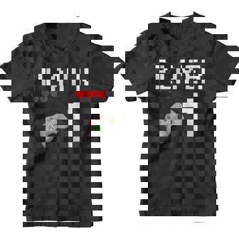 Jugador 1 Jugador 2 Camisa A Juego Para Pareja Jugador Camiseta niño - Regaloses