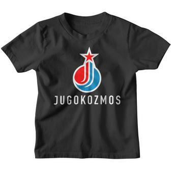 Jugokozmos Sputnik Jugoslavija Balkan Sfrj Yugoslavia Kinder Tshirt - Seseable