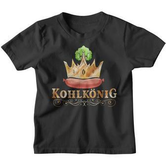 Kohlkönig Kohlfahrt Kohltour Grünkohl North German Kinder Tshirt - Seseable