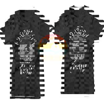 La Fotografía Es Mi Terapia Fotografía De Cámara Fotográfica Camiseta niño - Regaloses