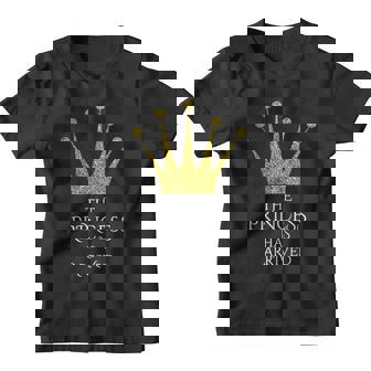 La Princesa Ha Llegado A Niñas Corona Princesa Camiseta niño - Regaloses