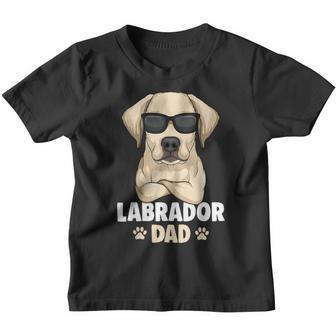 Labrador Dog Dad Kinder Tshirt - Seseable