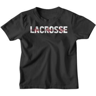 Lacrosse Ball Spieler Team Schläger Lacrosse Kinder Tshirt - Seseable