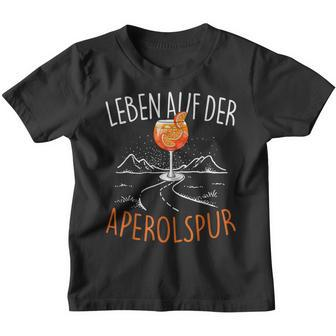 Leben Auf Der Aperolspur Official Spritz Club Aperollin' Kinder Tshirt - Seseable