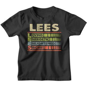 Lees Family Name Last Name Lees Youth T-shirt - Seseable