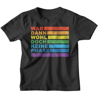 Lgbtq War Wohl Aber Keine Phase Lgbt Kinder Tshirt - Seseable