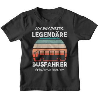 Line Bus Best Bus Driver Kinder Tshirt - Geschenkecke