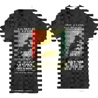 Los Caballos Son Increíbles Yo Soy Impresionante Por Lo Tanto Soy Un Caballo Camiseta niño - Regaloses