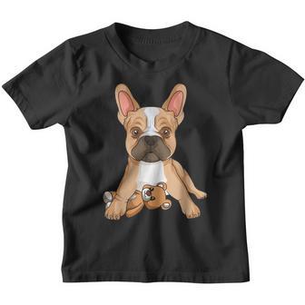 Los Perros Bulldog Francés Aman A La Amante De Frenchie Camiseta niño - Regaloses