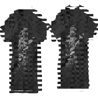 L'ours Joue De La Guitare Basse Youth T-shirt - Cadeauxyz