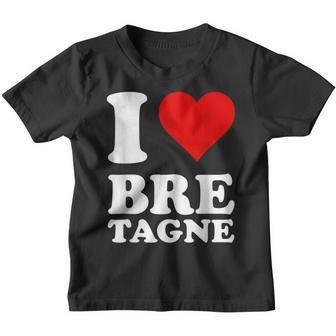 I Love Bretagne Youth T-shirt - Cadeauxyz
