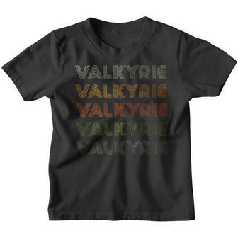 Love Heart Valkyrie GrungeVintage Style Valkyrie Kinder Tshirt - Seseable