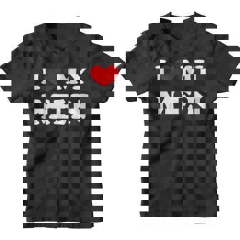 I Love My J'aime Mes Men Youth T-shirt - Cadeauxyz
