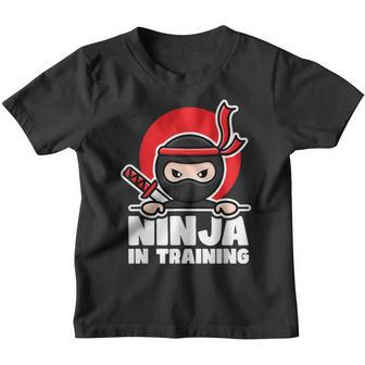 Lustiges Ninja Kampfsport Kinder Kinder Tshirt - Seseable
