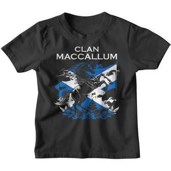 Maccallum Clan Family Last Name Scotland Scottish Youth T-shirt - Seseable