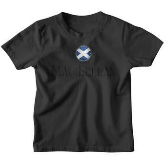 Maclellan Clan Scottish Family Name Scotland Heraldry Youth T-shirt - Seseable