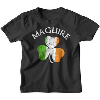 Maguire Irish Family Name Youth T-shirt - Seseable