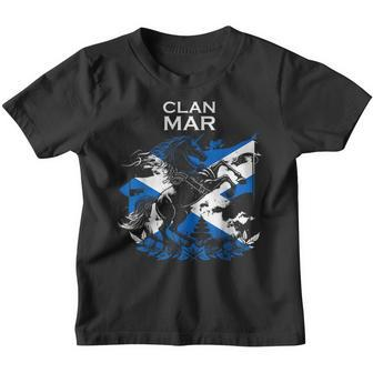 Mar Clan Family Last Name Scotland Scottish Youth T-shirt - Seseable
