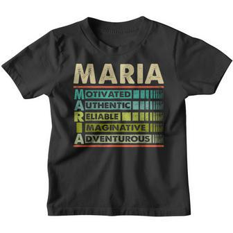 Maria Family Name First Last Name Maria Youth T-shirt - Seseable