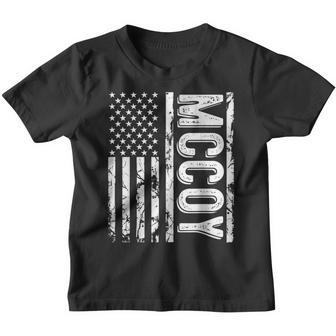 Mccoy Last Name Surname Team Mccoy Family Reunion Youth T-shirt - Seseable