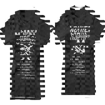 Mechaniker Stundenlohn Mechanik Kfz Humour Kinder Tshirt - Seseable