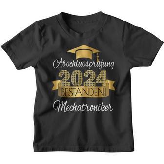 Mechatroniker Prüfung Bestanden Ausgelernt Dual Training Kinder Tshirt - Seseable