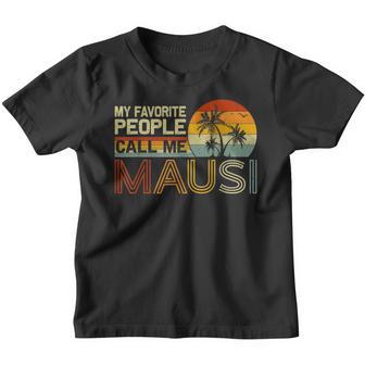 Meine Lieblingsmenschennen Mich Mausiintage Retro Mausi Kinder Tshirt - Geschenkecke