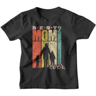 Mejor Mamá De Todas Madre De Dos Madre Con Hijos Camiseta niño - Regaloses