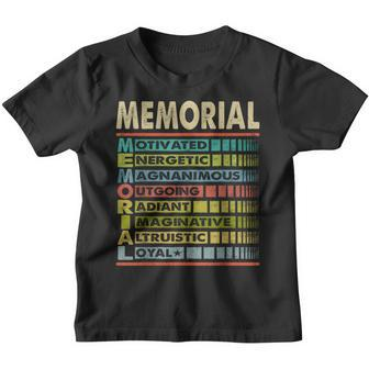 Memorial Family Name Memorial Last Name Team Youth T-shirt - Seseable