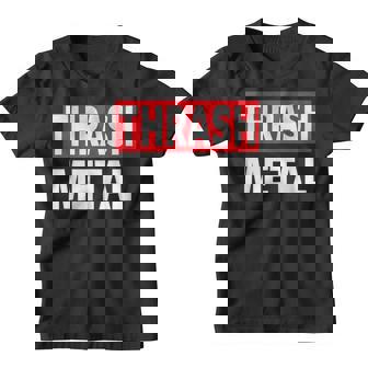 Metal Thrash Metal Muerte Metal Pesado Camiseta niño - Regaloses