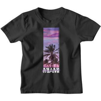 Miami Florida Usa Summer Kinder Tshirt - Seseable