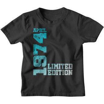 Millésime Avril 1974 Cadeau 50 Ans Anniversaire Humour Youth T-shirt - Cadeauxyz