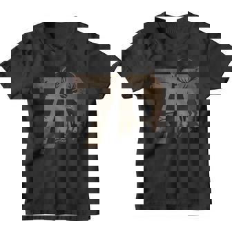 Motif Cerf Pour Chasseur Anniversaire 70 Ans Ou Jubilé Youth T-shirt - Cadeauxyz