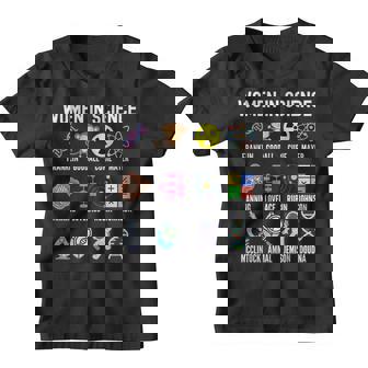 Mujeres En La Ciencia Camiseta niño - Regaloses