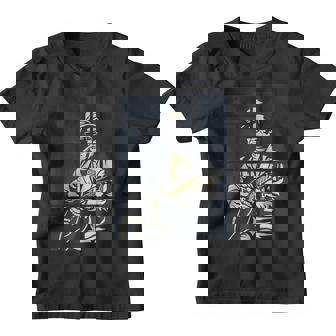 Música Retro Blues Hombre Toca Guitarra Jazz Camiseta niño - Regaloses