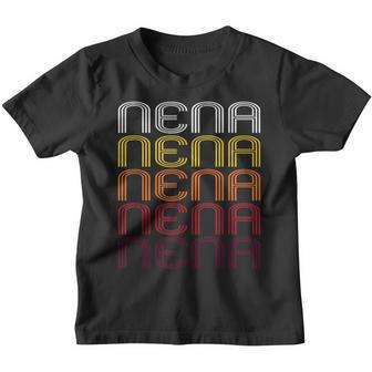 Nena Retro Wordmark Pattern -Intage Style Kinder Tshirt - Geschenkecke