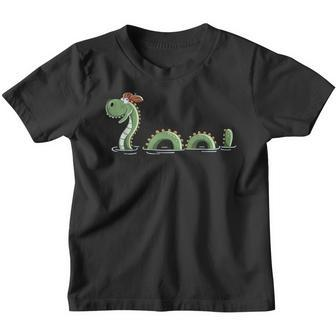 Nessie Loch Ness Monster For Scotland Friends Kinder Tshirt - Seseable