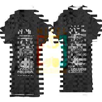 Nivel Papà Desbloqueado Regalo Para Futuro Padre Gamer Camiseta niño - Regaloses