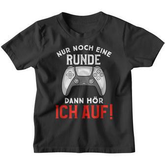 Noch Ein Round Then Hörr Ich Auf Gaming Console Ps Kinder Tshirt - Seseable