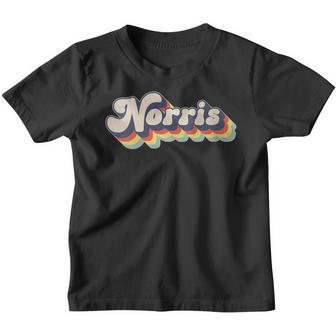 Norris Family Name Personalized Surname Norris Youth T-shirt - Seseable