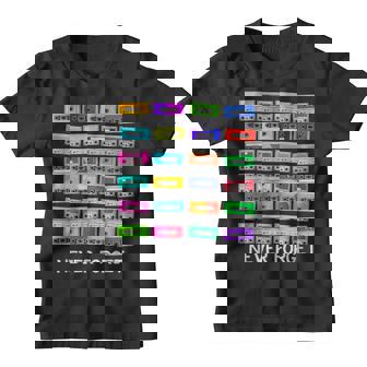 Nunca Olvides Cinta De Audio Para Cassette – Nunca Olvides 80S Camiseta niño - Regaloses