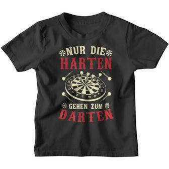 Nur Die Harten Gehzum Darten Dart Kinder Tshirt - Seseable