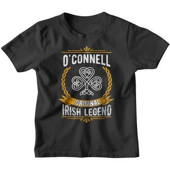 O'connell Irish Name Vintage Ireland Family Surname Youth T-shirt - Seseable