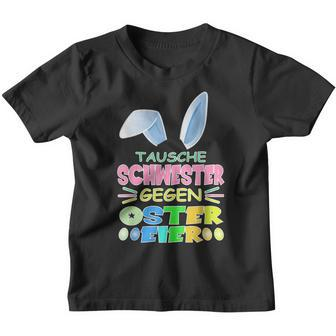Oster T For Boys Easter Egg Kinder Tshirt - Seseable
