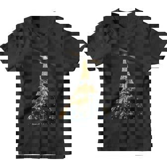 Paris Tour Eiffel Lumières Phare Brillant Souvenir Événements Youth T-shirt - Cadeauxyz