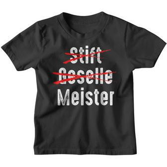 Pen Geselle Meister Outfit Craftsman Masonry Roofer S Kinder Tshirt - Seseable